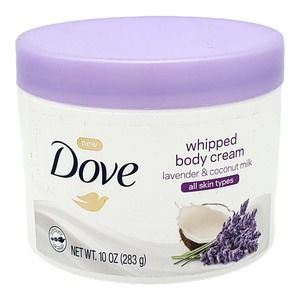 Dove Whipped Body Cream 10 oz Lavendar Coconut Milk